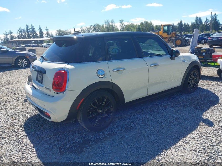 Vin: wmwxu3c59g2b62879, lot: 45857841, mini hardtop cooper s 20164