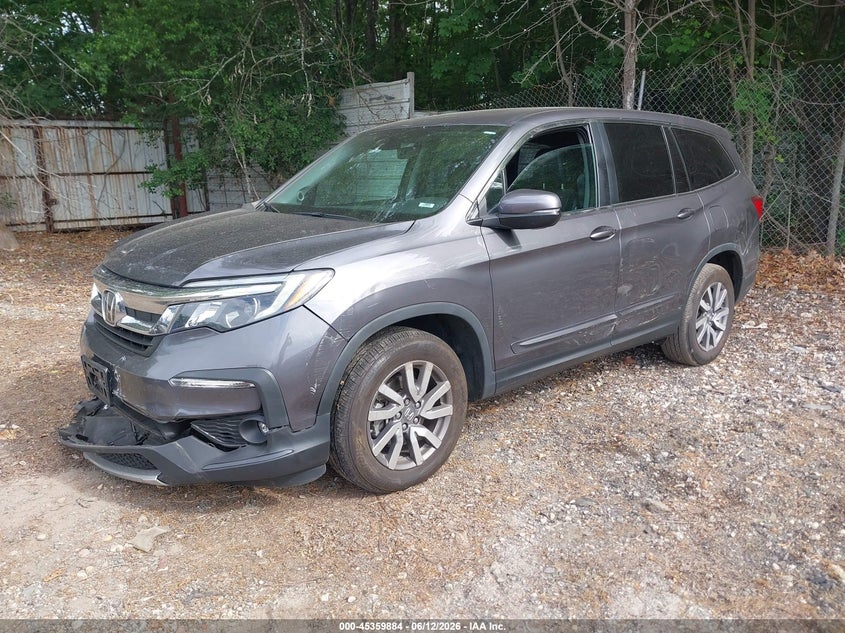 2019 HONDA PILOT auction photo 2