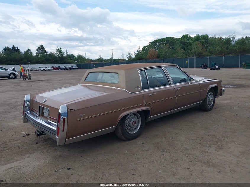 1988 CADILLAC BROUGHAM auction photo 4