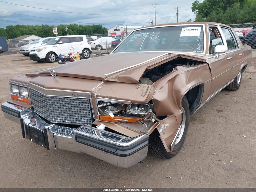 1988 CADILLAC BROUGHAM auction photo 6