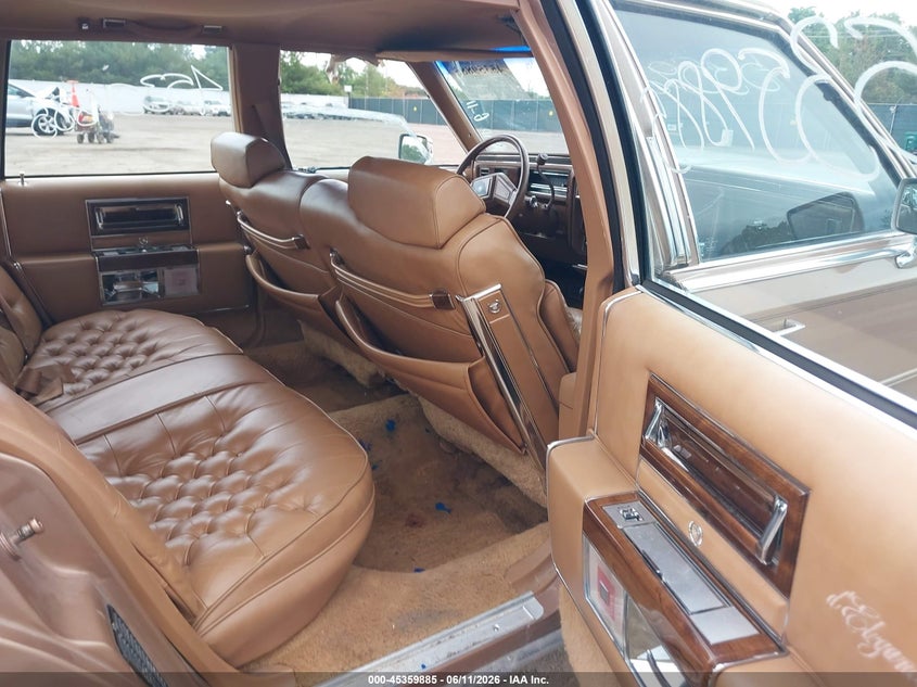1988 CADILLAC BROUGHAM auction photo 8