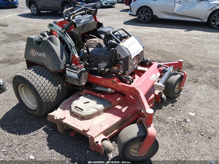2025 EXMARK VERTEX RIDING MOWER auction photo 1