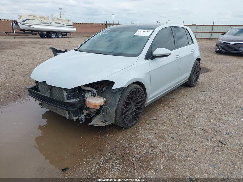 2020 VOLKSWAGEN GOLF GTI auction photo 2