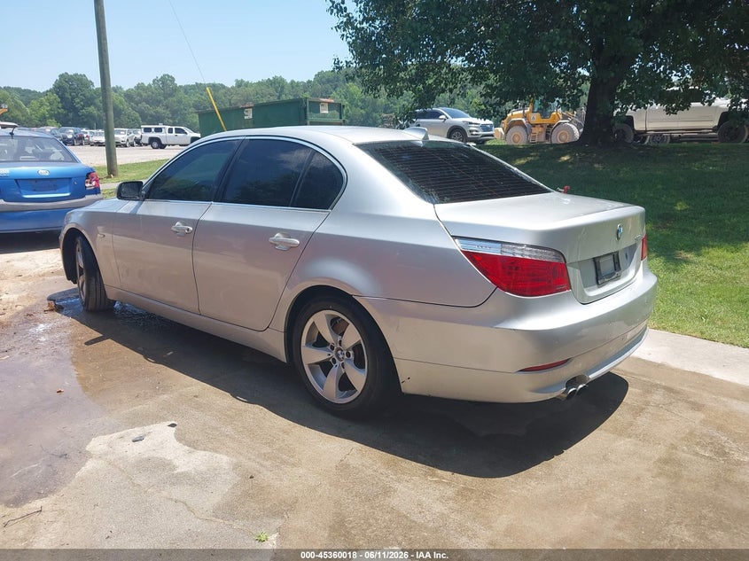2008 BMW 528I VIN: WBANU53508CT07285 Lot: 45360018