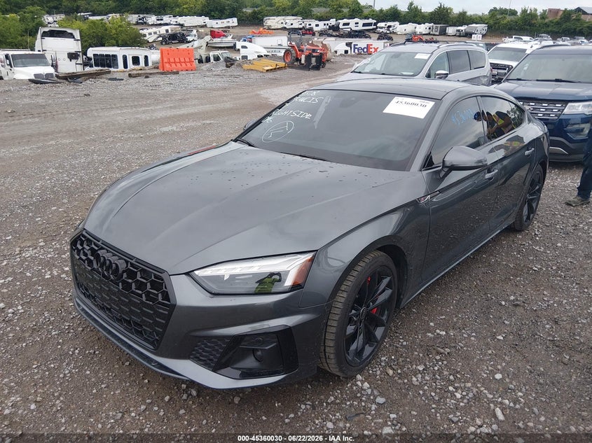 Vin: waudacf59ra108379, lot: 45857991, audi a5 sportback premium 45 tfsi s line quattro s tronic 20242