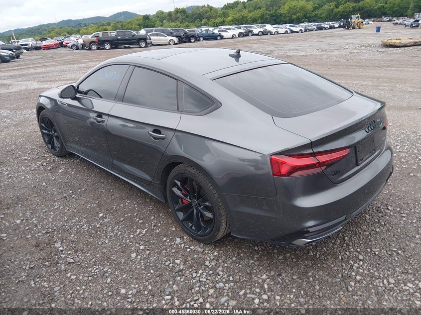 2024 AUDI A5 SPORTBACK auction photo 3