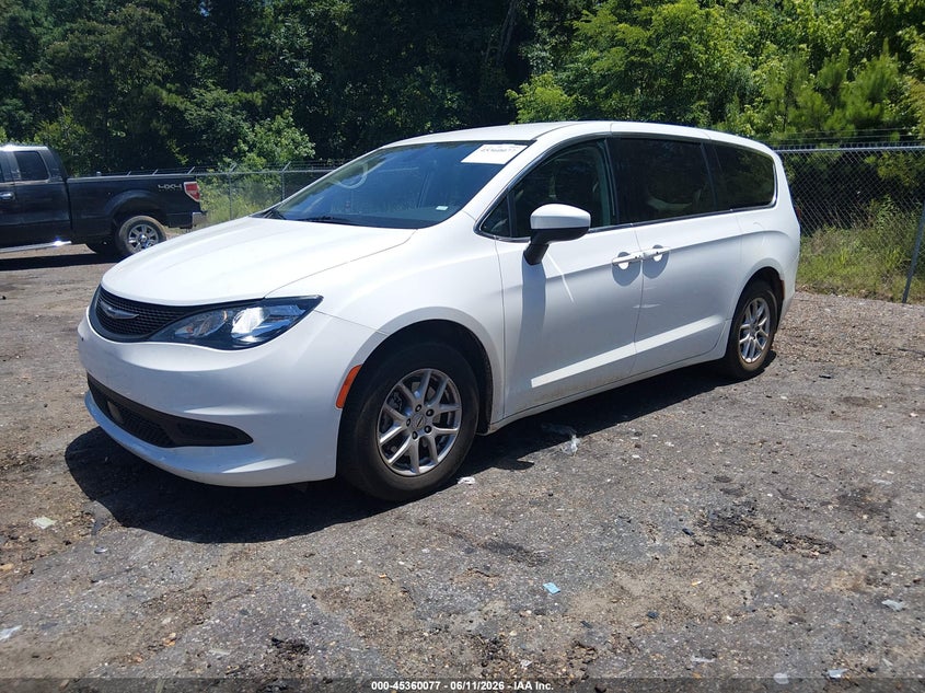 Vin: 2c4rc1cg8nr226281, lot: 45858038, chrysler voyager lx 20222