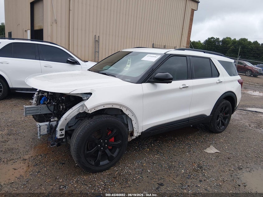 Vin: 1fm5k8gc6ngb14075, lot: 45858043, ford explorer st 20222