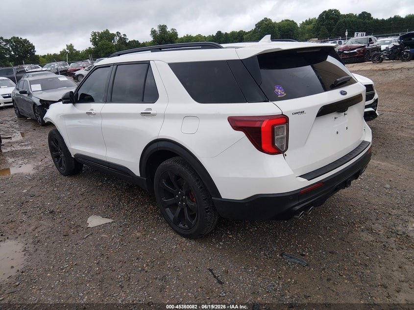 Vin: 1fm5k8gc6ngb14075, lot: 45858043, ford explorer st 20223