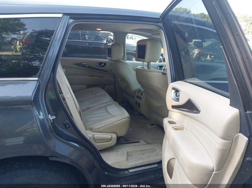 2013 Infiniti Jx35 VIN: 5N1AL0MM7DC342196 Lot: 45360086