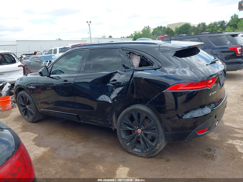 2019 Jaguar F-Pace 25T R-Sport/30T R-Sport VIN: SADCL2GX5KA358554 Lot: 45360091