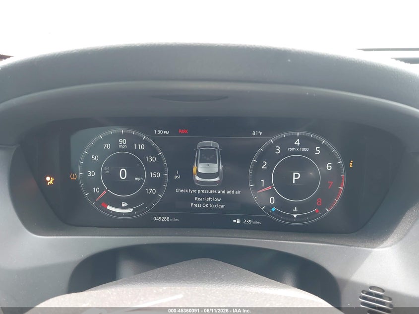 2019 Jaguar F-Pace 25T R-Sport/30T R-Sport VIN: SADCL2GX5KA358554 Lot: 45360091