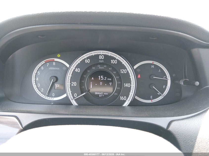 2016 Honda Accord Touring VIN: 1HGCR3F97GA014221 Lot: 45360177