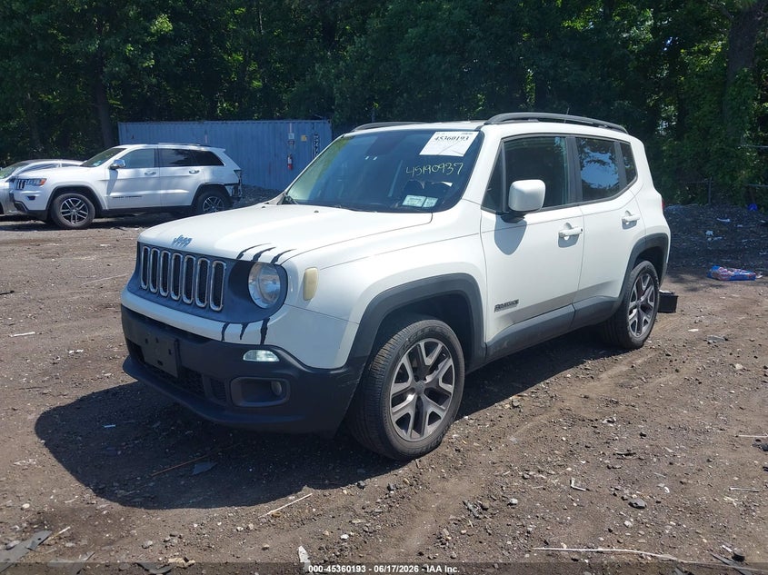 2015 JEEP RENEGADE SPORT UTILITY VEHICLE 2.4L I-4 VVT, 180HP