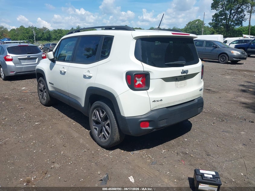 2015 JEEP RENEGADE SPORT UTILITY VEHICLE 2.4L I-4 VVT, 180HP