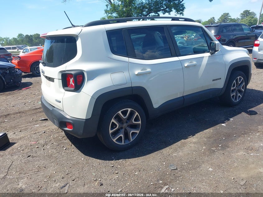 2015 JEEP RENEGADE SPORT UTILITY VEHICLE 2.4L I-4 VVT, 180HP