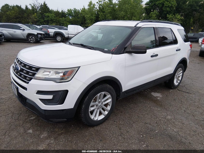 2017 FORD EXPLORER auction photo 2