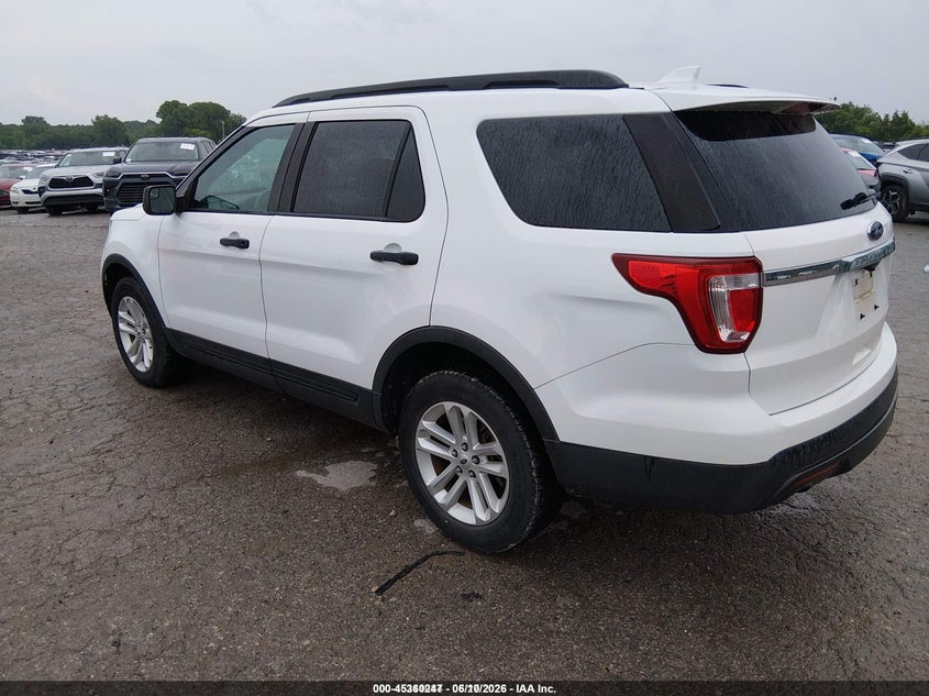 2017 FORD EXPLORER auction photo 3