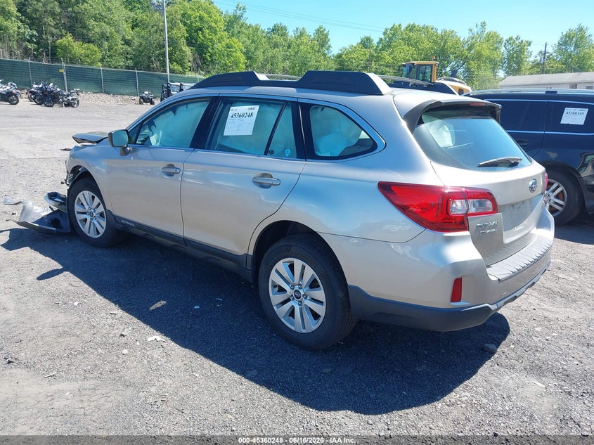 Vin: 4s4bsaac0h3285466, lot: 45858209, subaru outback 2.5i 20173