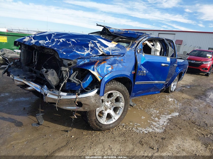Vin: 1c6rr7nt1gs251592, lot: 45858216, ram 1500 laramie 20162