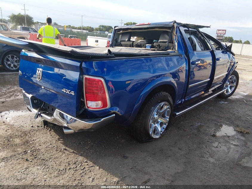 Vin: 1c6rr7nt1gs251592, lot: 45858216, ram 1500 laramie 20164