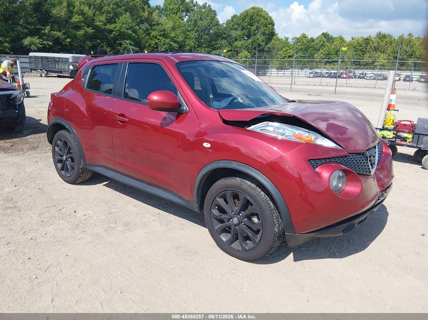 Vin: jn8af5mr5dt223748, lot: 45858218, nissan juke sv 2013 img_1