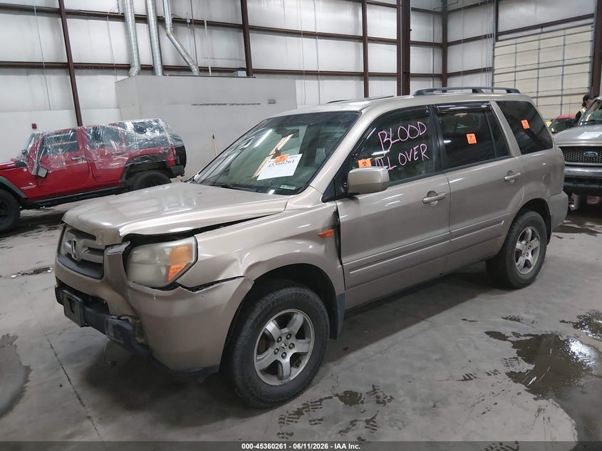2006 HONDA PILOT SPORT UTILITY VEHICLE 3.5L V-6 VVT, 244HP