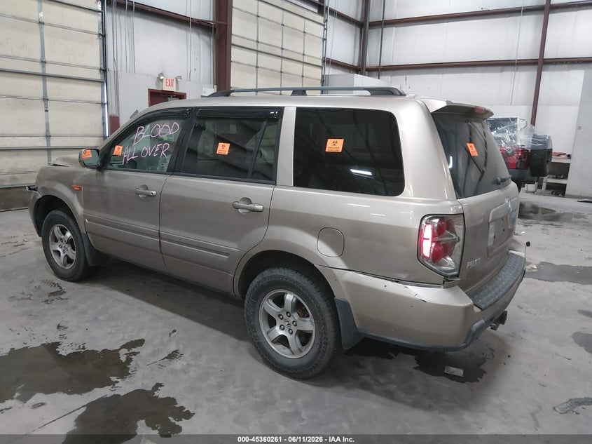 2006 HONDA PILOT SPORT UTILITY VEHICLE 3.5L V-6 VVT, 244HP