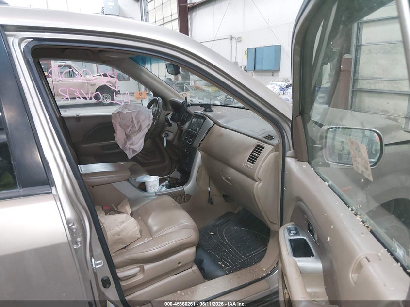 2006 HONDA PILOT SPORT UTILITY VEHICLE 3.5L V-6 VVT, 244HP