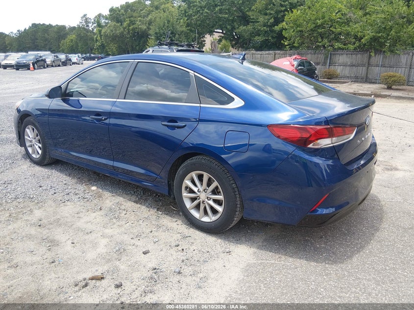 Vin: 5npe24aa9jh700652, lot: 45858241, hyundai sonata eco 20183
