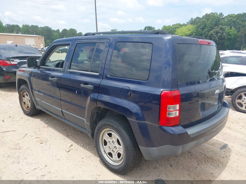 JEEP PATRIOT 2012 VIN 1C4NJPBA2CD612148