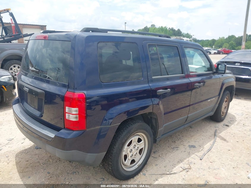 JEEP PATRIOT 2012 VIN 1C4NJPBA2CD612148