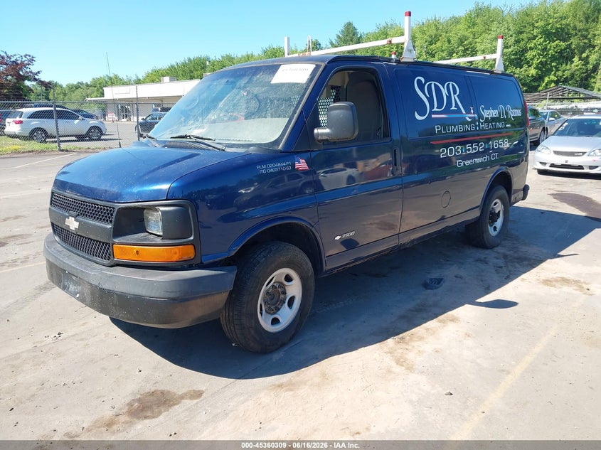 2004 CHEVROLET EXPRESS VAN 6.0L V-8 300HP