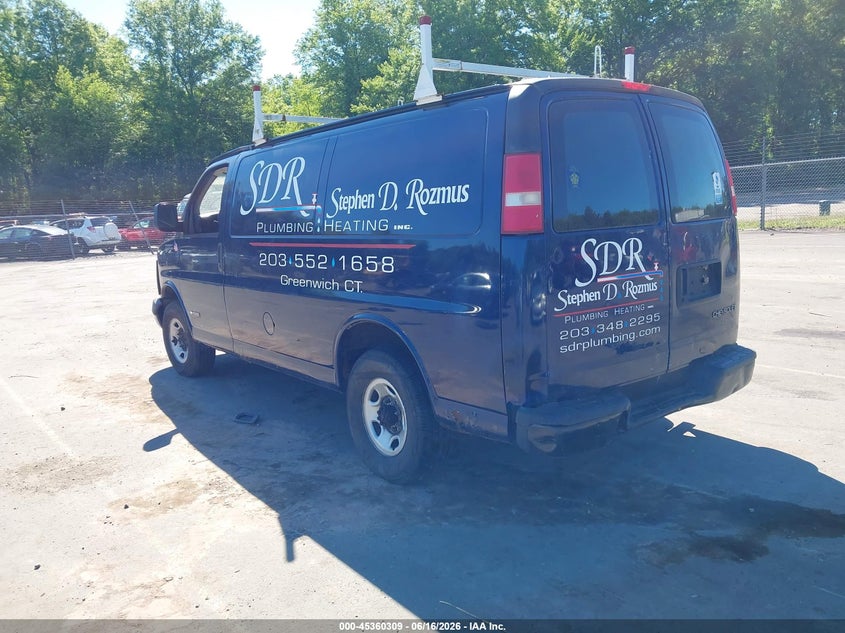 2004 CHEVROLET EXPRESS VAN 6.0L V-8 300HP