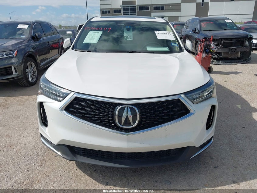 2023 Acura Rdx Technology Package VIN: 5J8TC1H55PL003786 Lot: 45360349