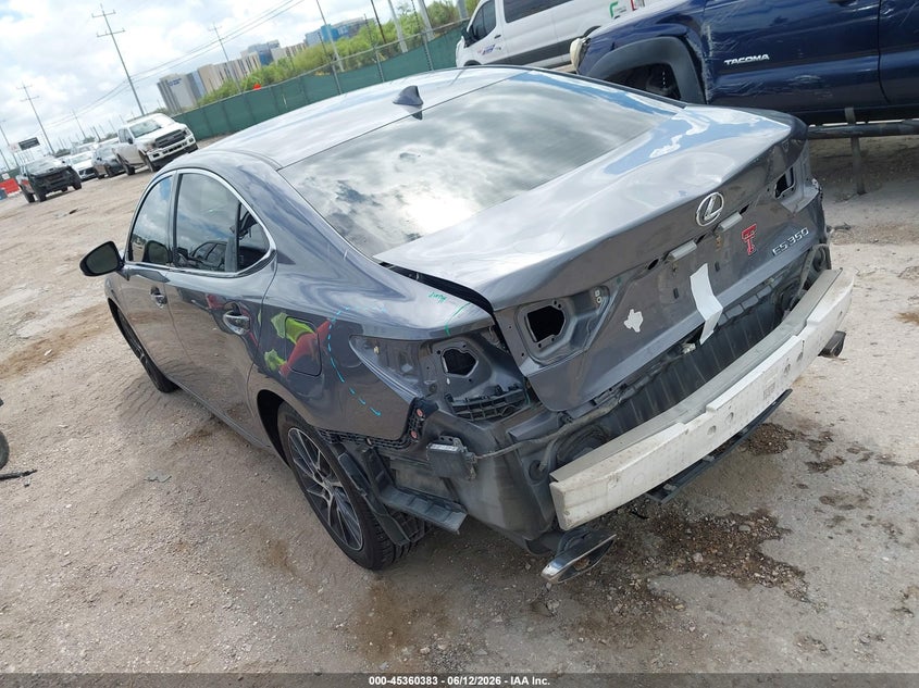 Vin: jthbk1gg9g2224991, lot: 45858345, lexus es 350 20163