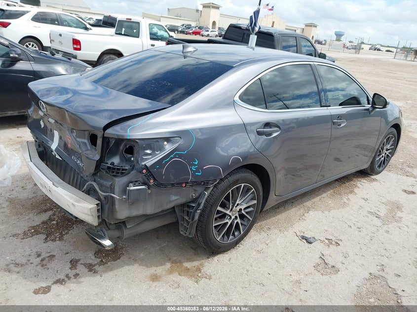 Vin: jthbk1gg9g2224991, lot: 45858345, lexus es 350 20164