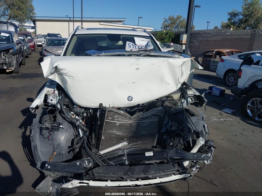 2013 Mercedes-Benz Ml 350 VIN: 4JGDA5JB6DA227703 Lot: 45360390