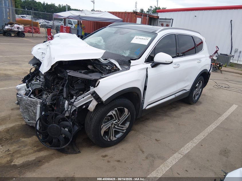 2021 HYUNDAI SANTA FE auction photo 2