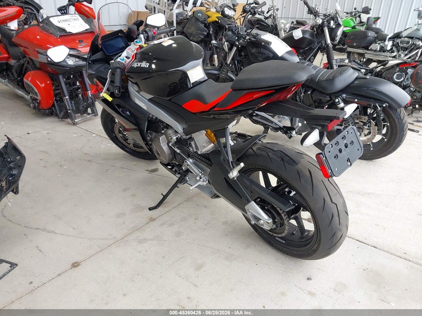 2026 APRILIA RS auction photo 3