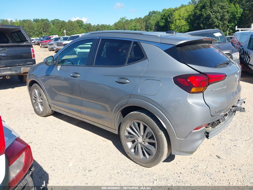 Vin: kl4mmdsl2pb006055, lot: 45858408, buick encore gx select fwd 20233