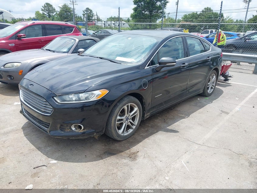 2015 Ford Fusion Energi Titanium 3FA6P0SUXFR274665 photo 1