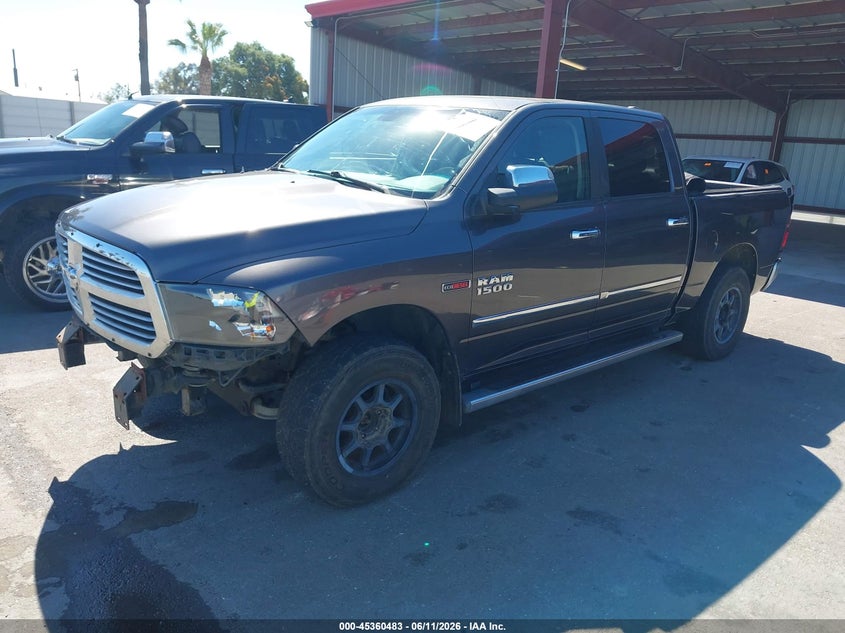 Vin: 1c6rr7lm2fs606800, lot: 45858444, ram 1500 slt 20152