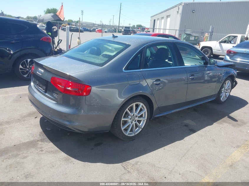 Vin: wauffafl8fa081099, lot: 45858462, audi a4 2.0t premium 20154