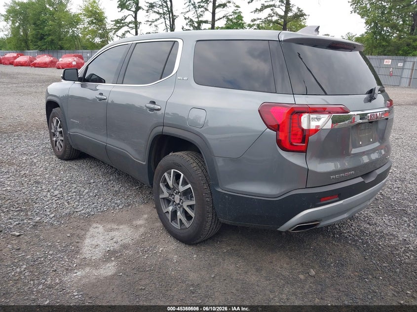 Vin: 1gkknrl4xnz108646, lot: 45858467, gmc acadia awd sle 20223