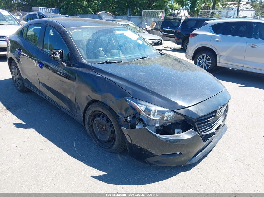 2015 MAZDA 3 SEDAN 2.0L I-4 DI, DOHC, VVT, 155HP