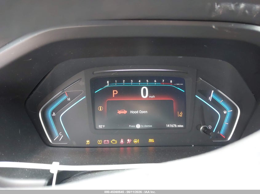 2019 HONDA ODYSSEY auction photo 7
