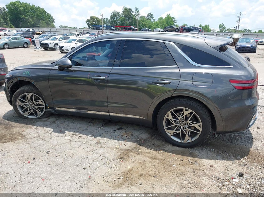 2022 Genesis Gv70 2.5T Awd VIN: KMUMADTB1NU059624 Lot: 45360598