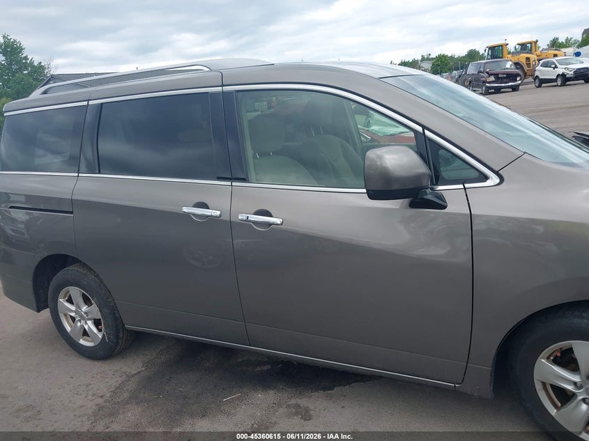 2016 Nissan Quest Platinum/S/Sl/Sv VIN: JN8AE2KP7G9153805 Lot: 45360615