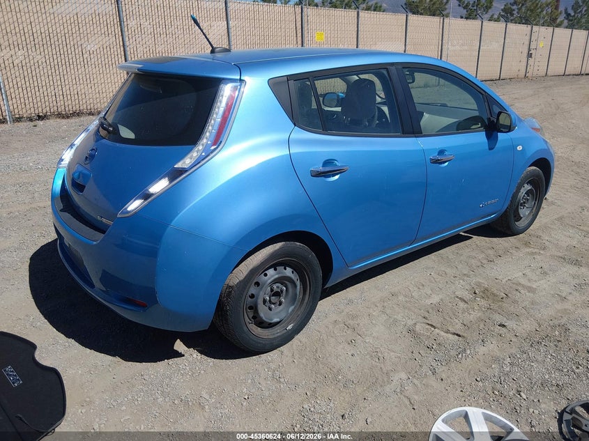 Vin: jn1az0cp4bt000204, lot: 45858585, nissan leaf sl 20114